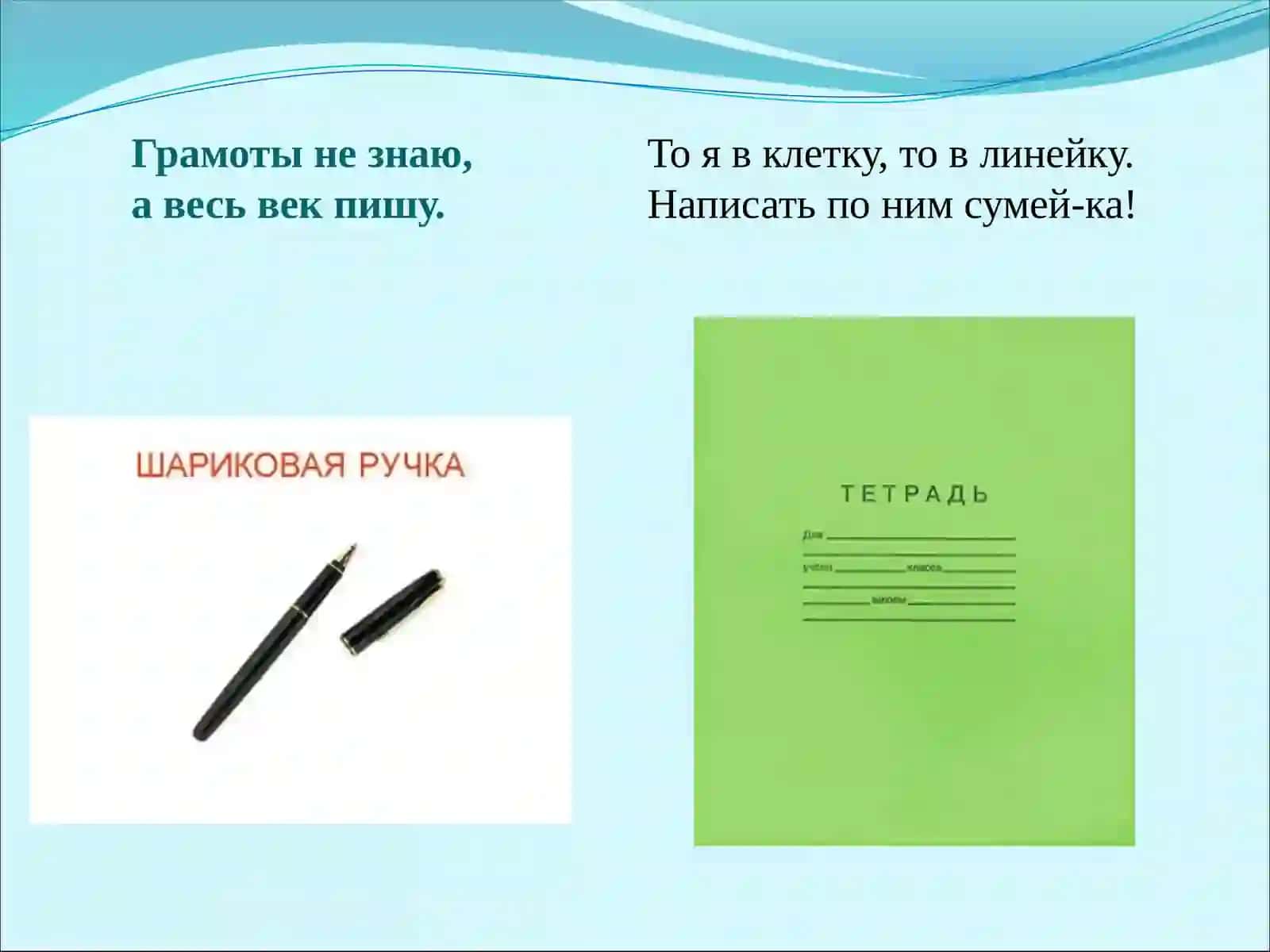 Школьные принадлежности 4