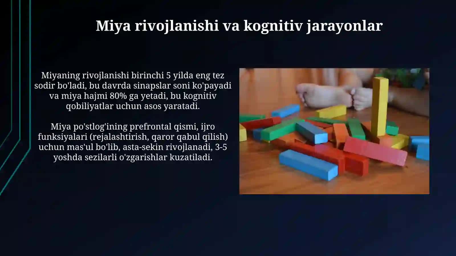 Erta bolalik davrida bolaning aqliy rivojlanishi 4