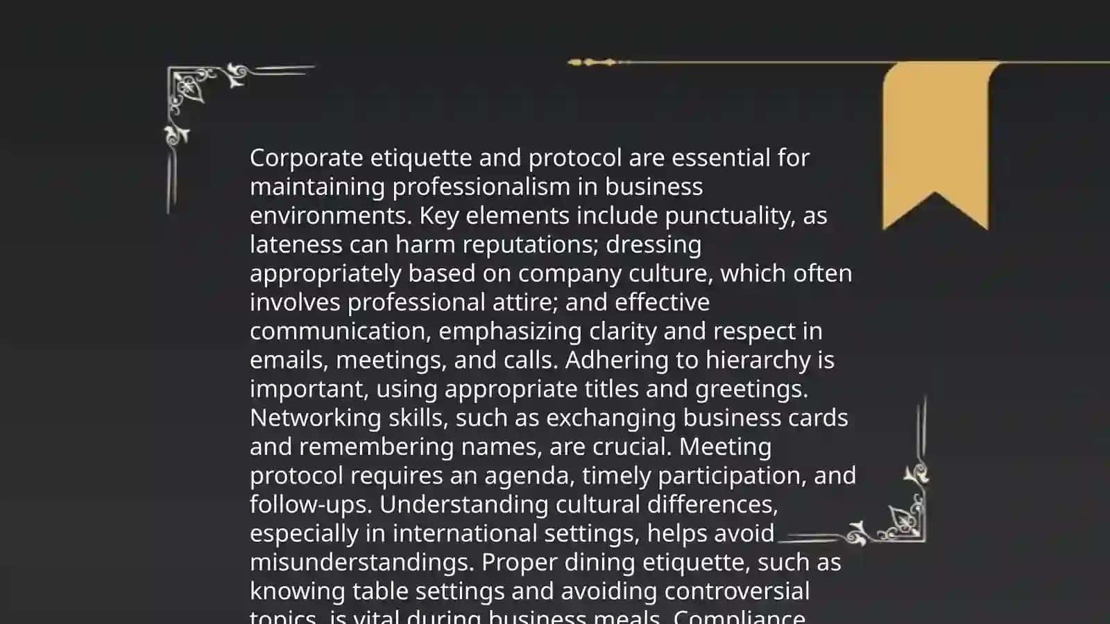 Business Culture 4