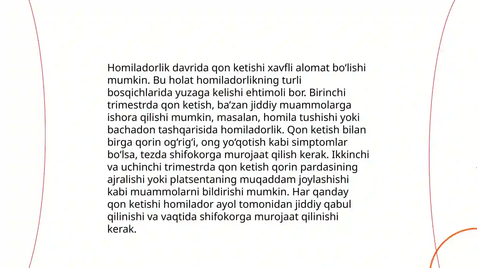 Homilada qon ketish 4