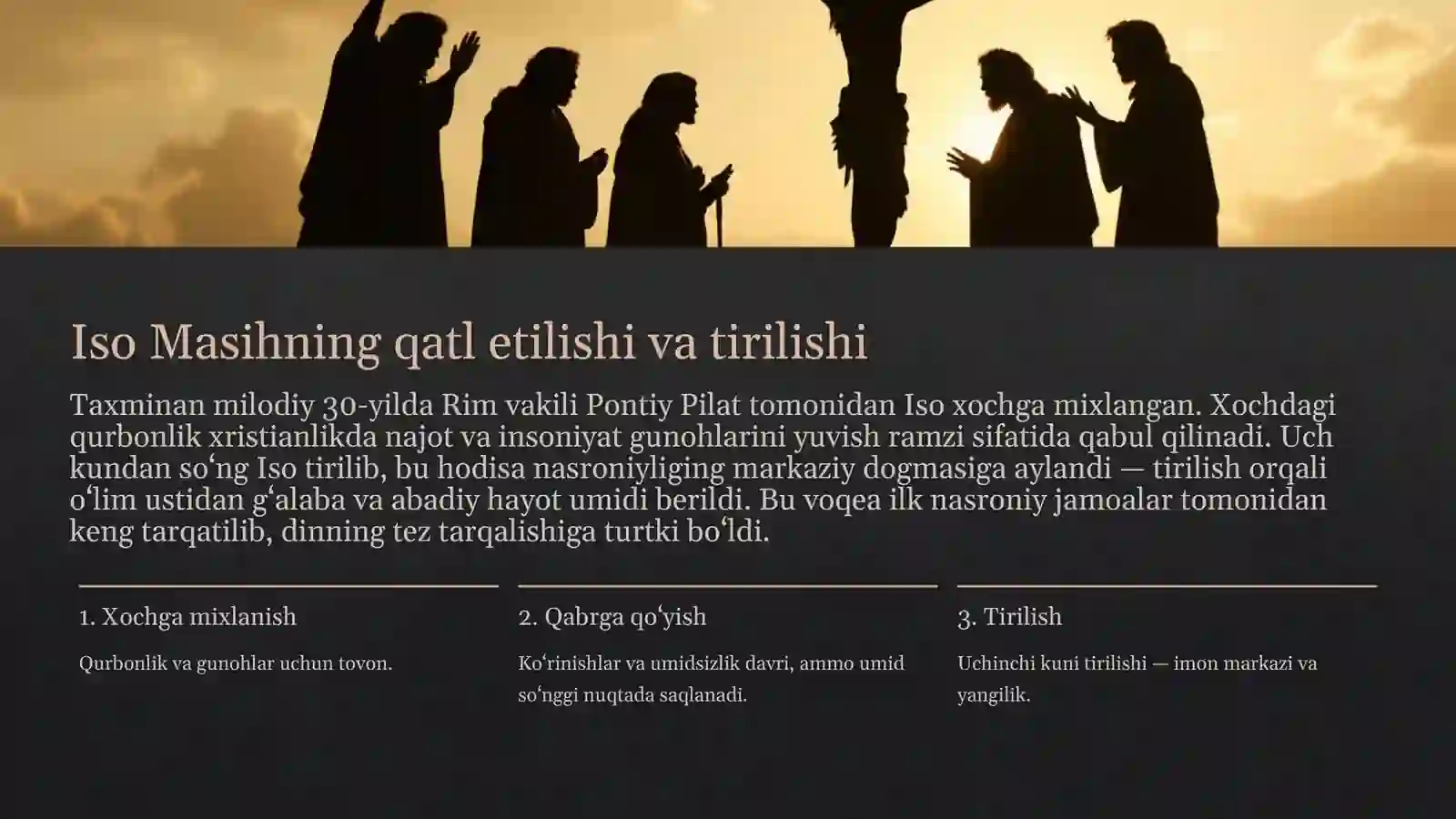 Xristianlikdini tarixi va g‘oyalari 4