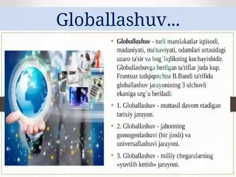 GLOBALLASHUV VA DIN 4