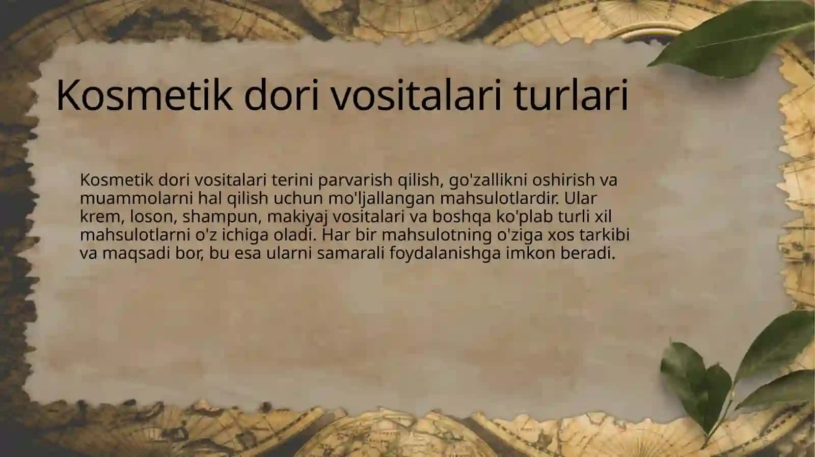 Kosmetik dori vositalari 4