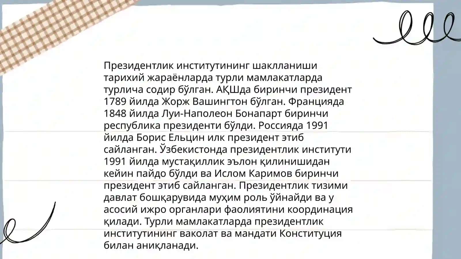 Mustaqillik yillarida davlat boshqaruvi tizimida amalga oshirilgan islohotlar 4