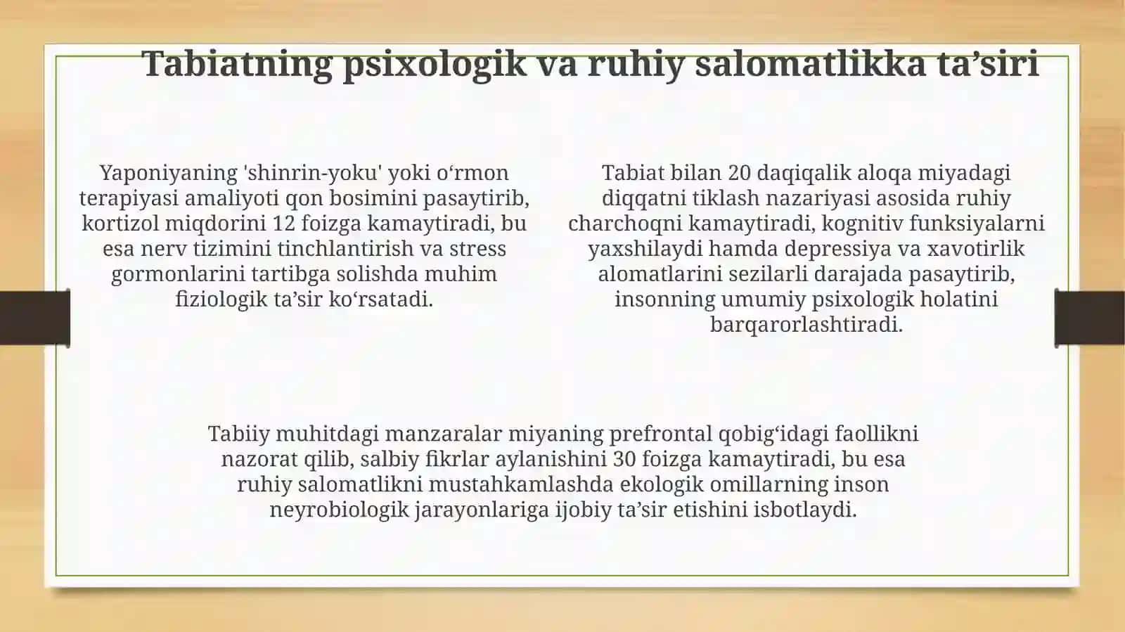 Inson va tabiat evolyutsiyasi: Biologik va fiziologik bog‘liqlik 4