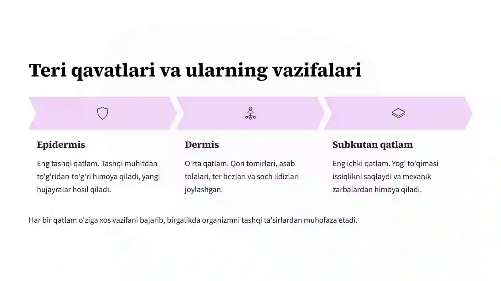Teri gigiyenasi va teri shikastlanganda birinchi yordam 4