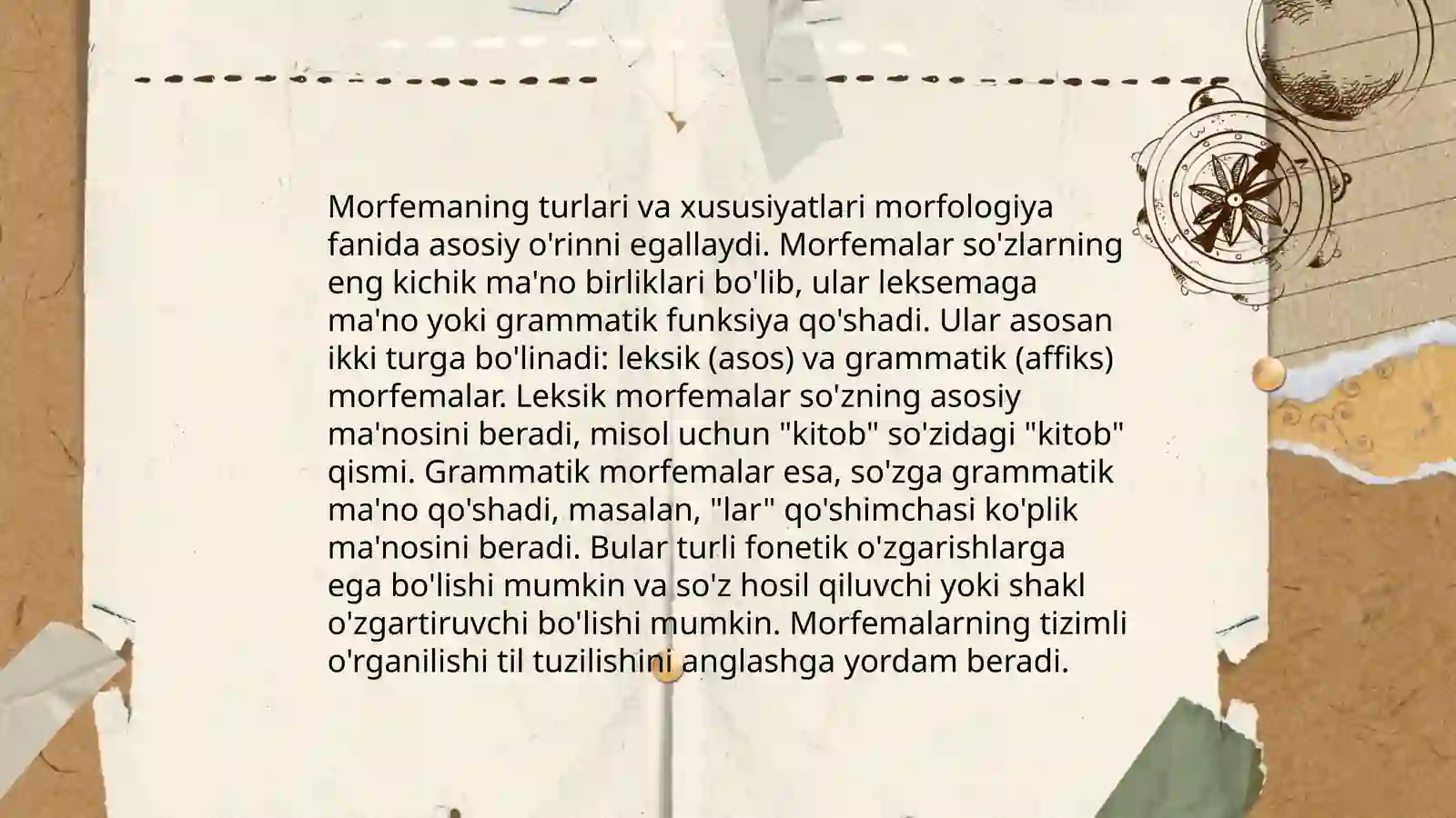 Morfemikani oʻqitish 4