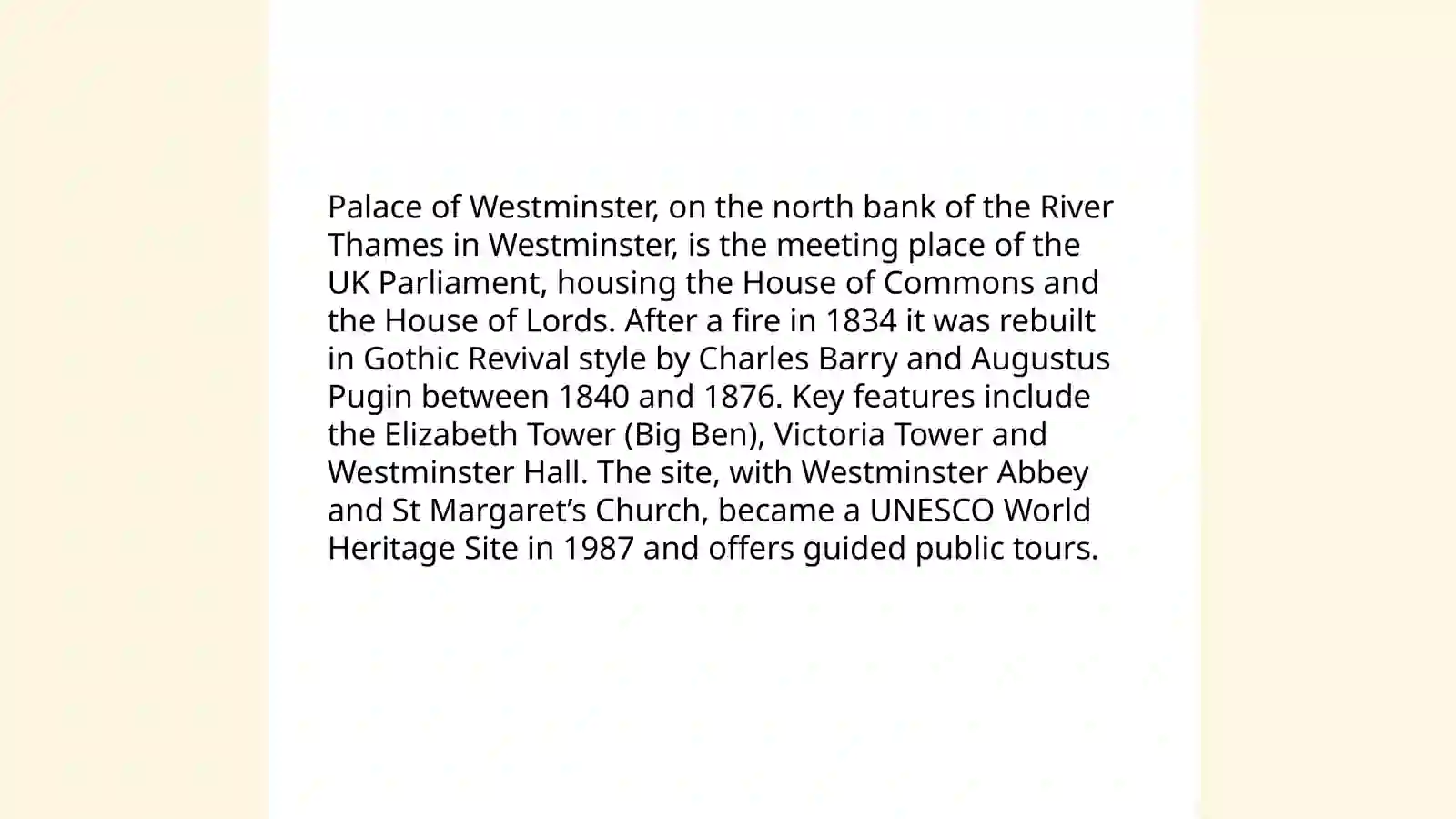 London History 4