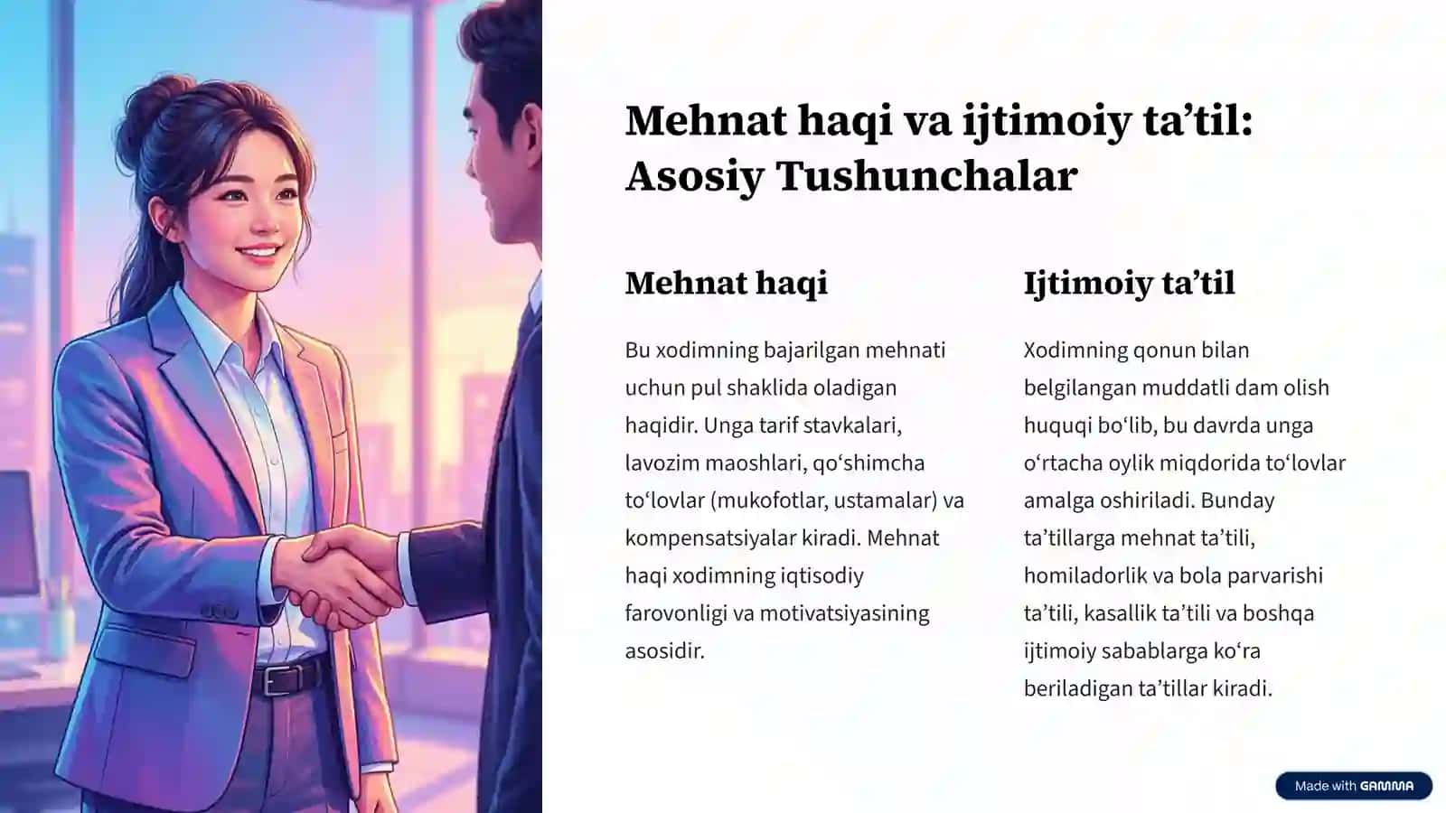 Mehnat haqi hisoblashda ijtimoiy ta’til to‘lovlari operatsiyalari auditi 4