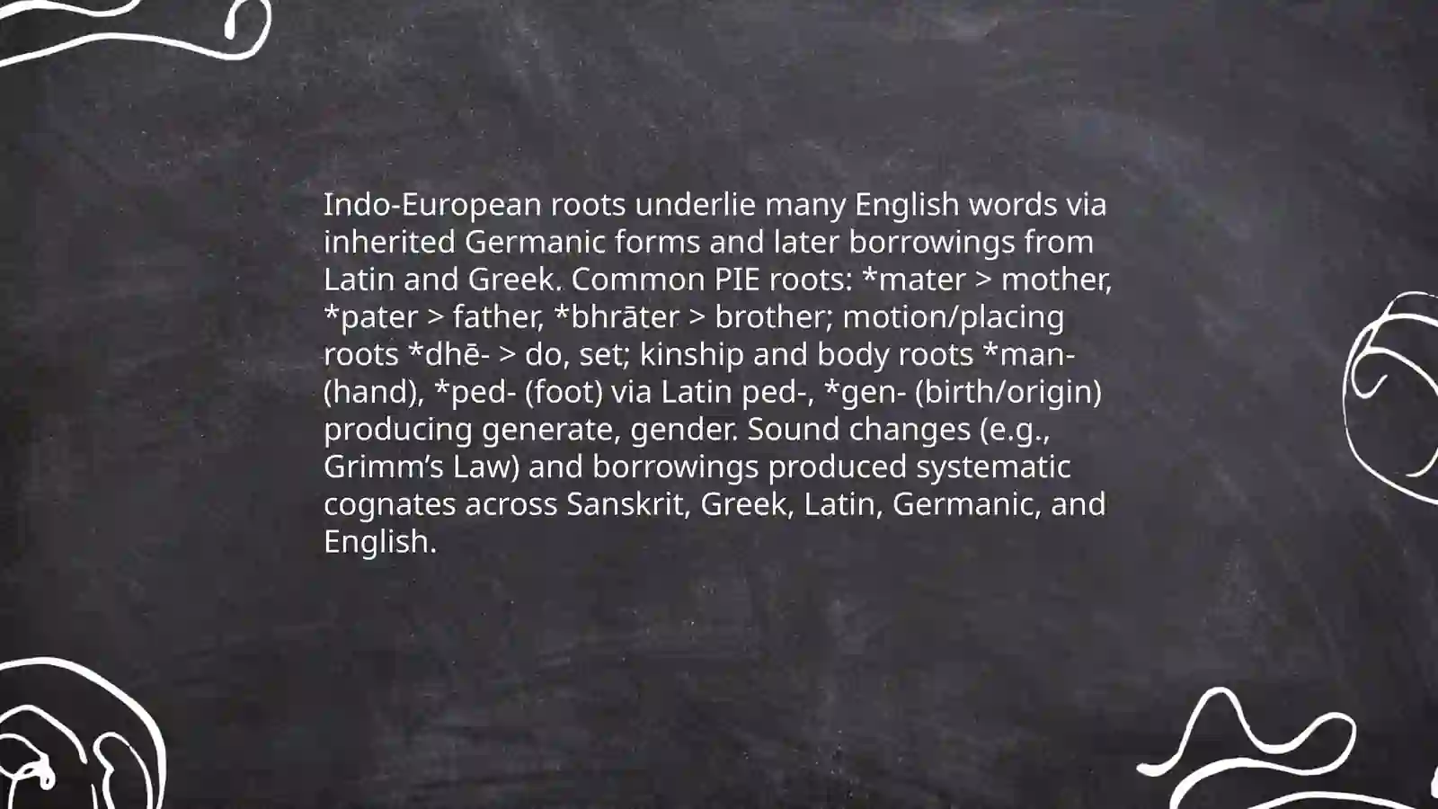 Etymology 4