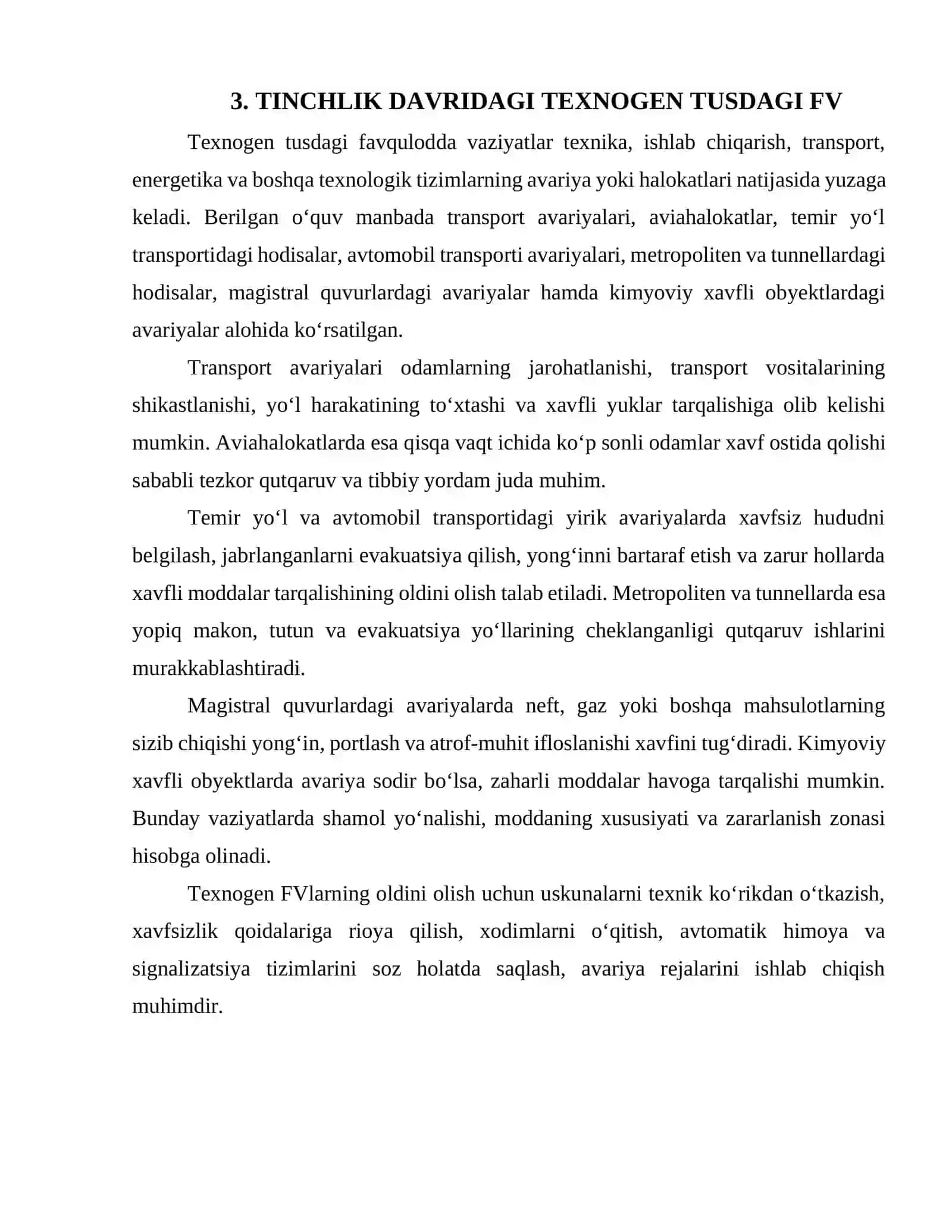TINCHLIK DAVRIDAGI FAVQULODDA VAZIYATLAR HAQIDA TUSHUNCHA 4