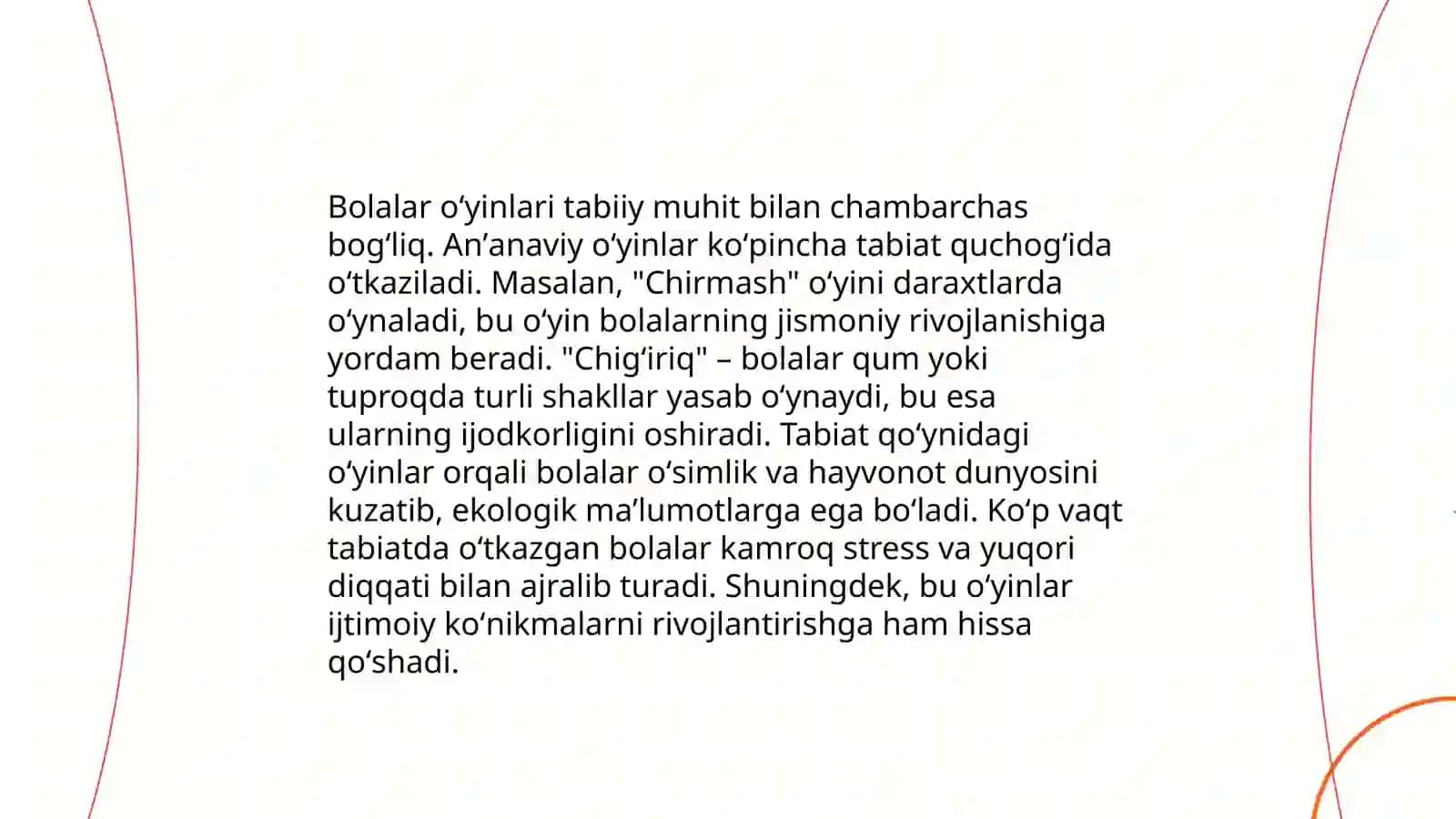 Oʻyinlar asosida bolalarni tabiat bilan tanishtirish texnologiyasi 4