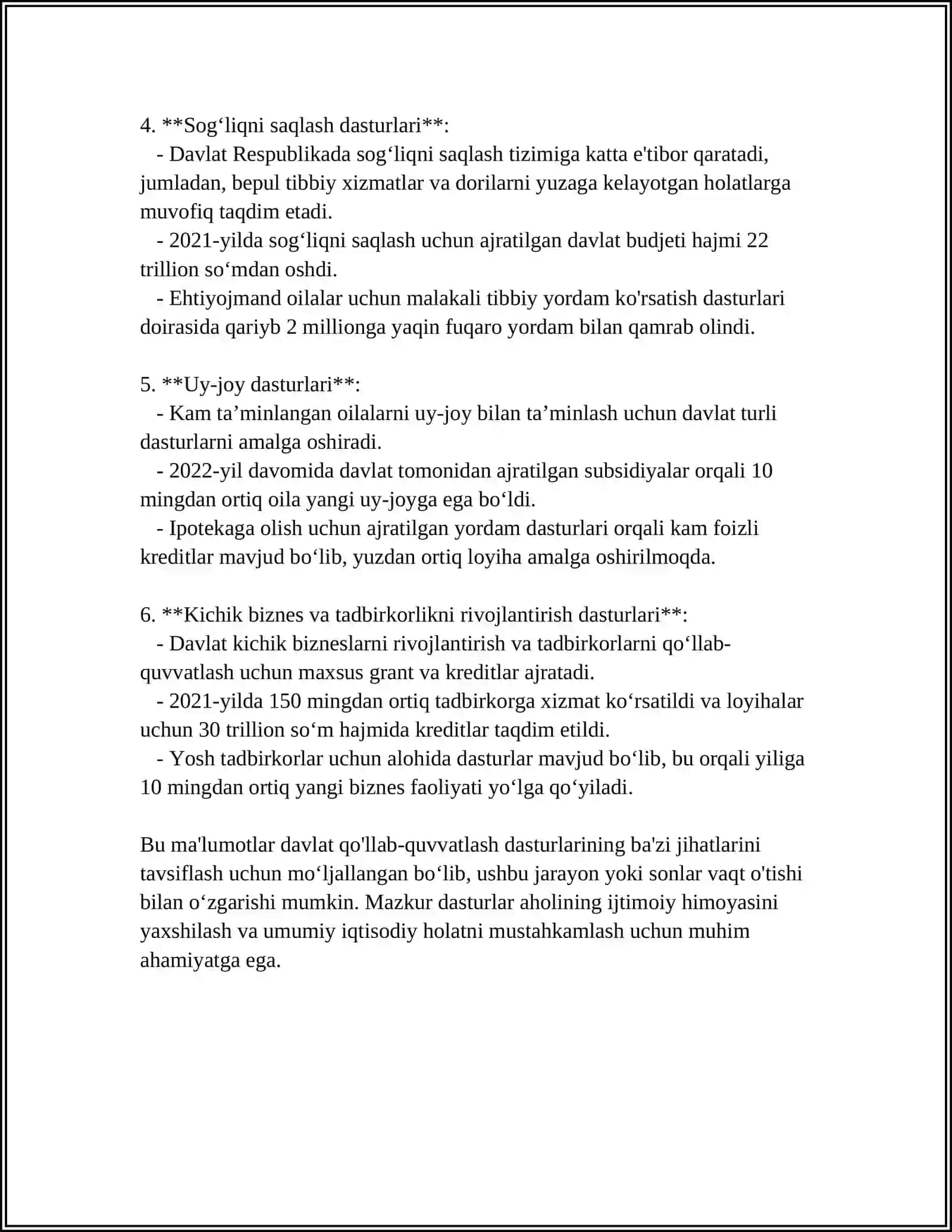 O'ZBEKISTONDA TADBIRKORLIKNI RIVOJLANTIRISH ISTIQBOLLARI 4