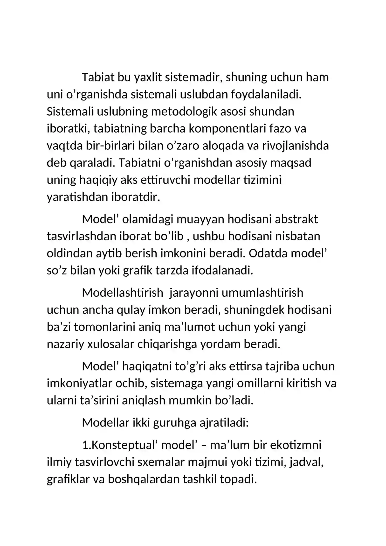 Ekologiya va atrof muhit muhofazasi fani 4