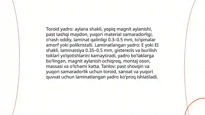 Transformatorlarning konstruksiyalari 4