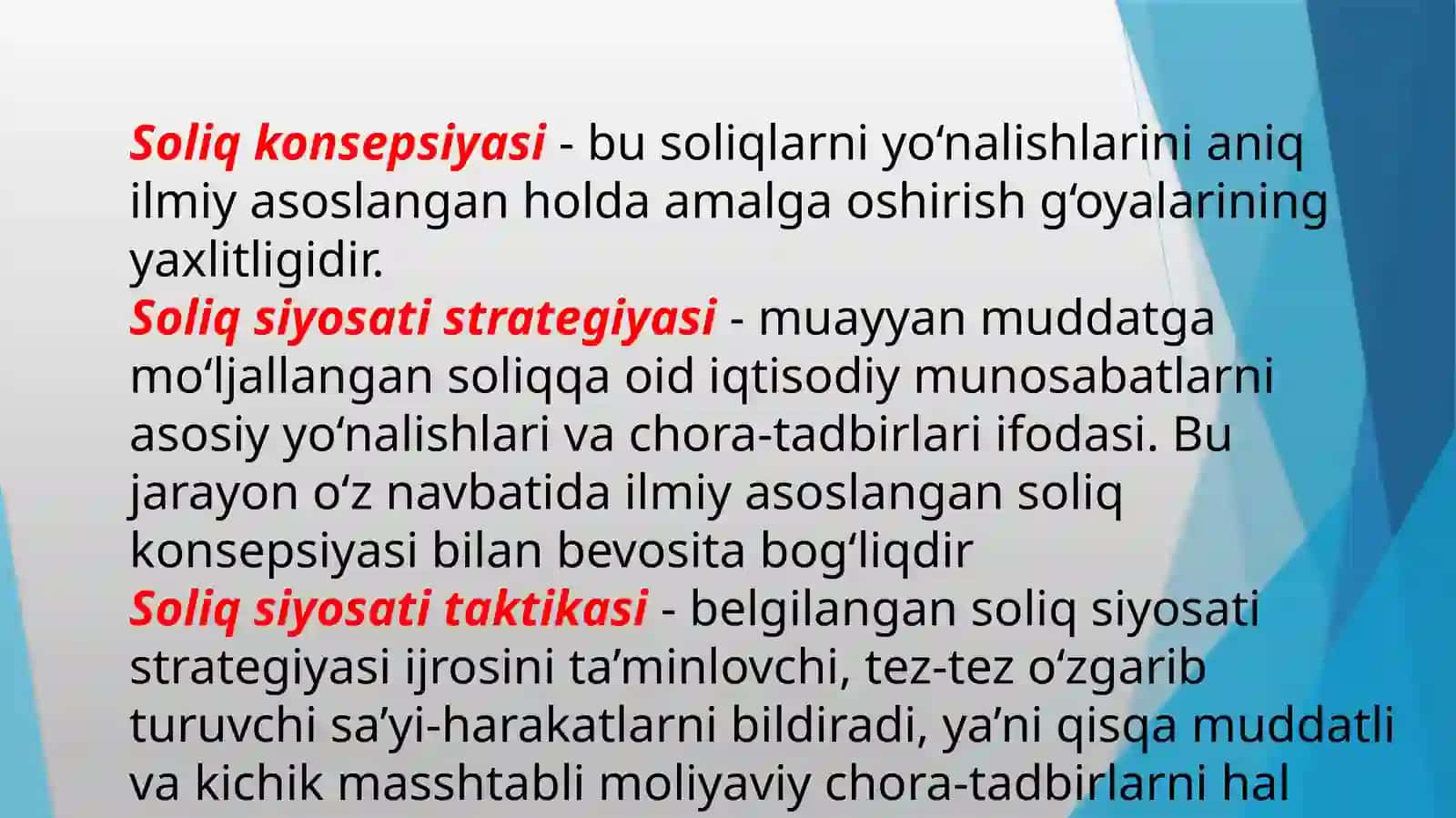 Soliqsiyosatining iqtisodiyotni tartibga solishdagi ahamiyati 4
