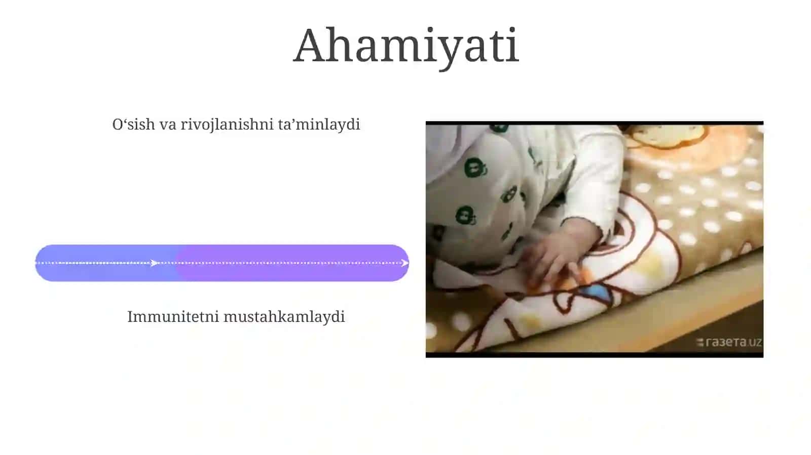 Bolalar oziq-ovqat mahsulotlarining xomashyosi va texnologiyasi xususiyatlari 4