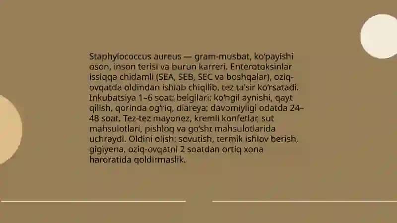 Salmonella spp. va ularning oziq-ovqat orqali tarqalishi 4