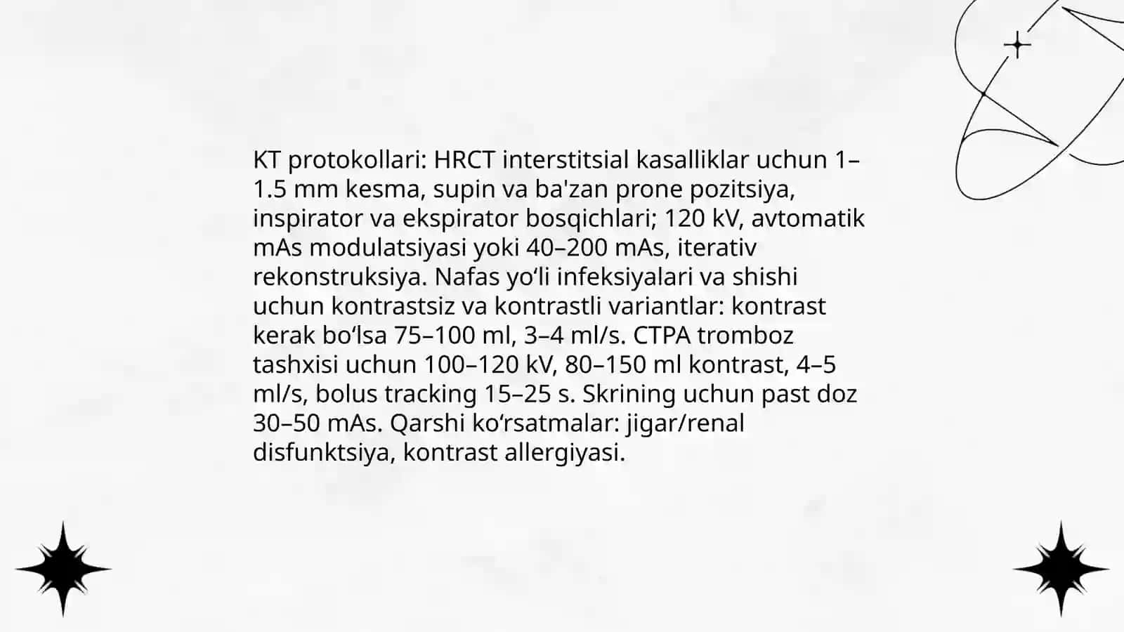 Nafas tizimi a'zolari kasalliklarida nur tashxisoti 4