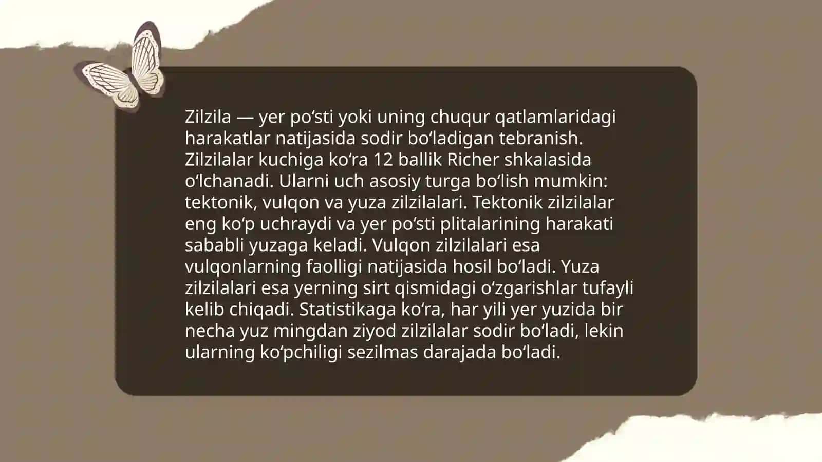 Tabiiy tusdagi FVlar, ularning tasnifi va tavsifi 4