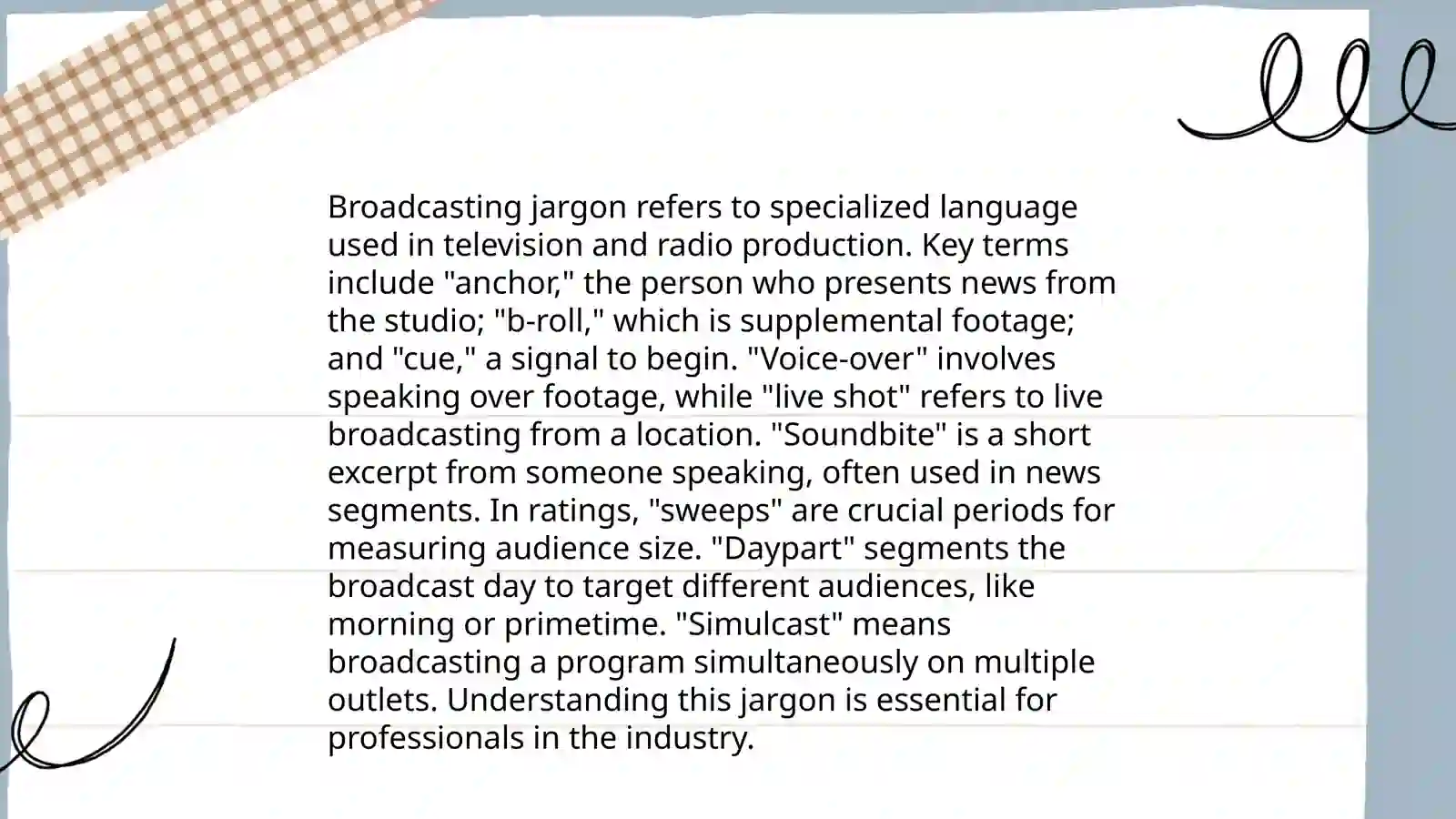 Print Media Terminology 4