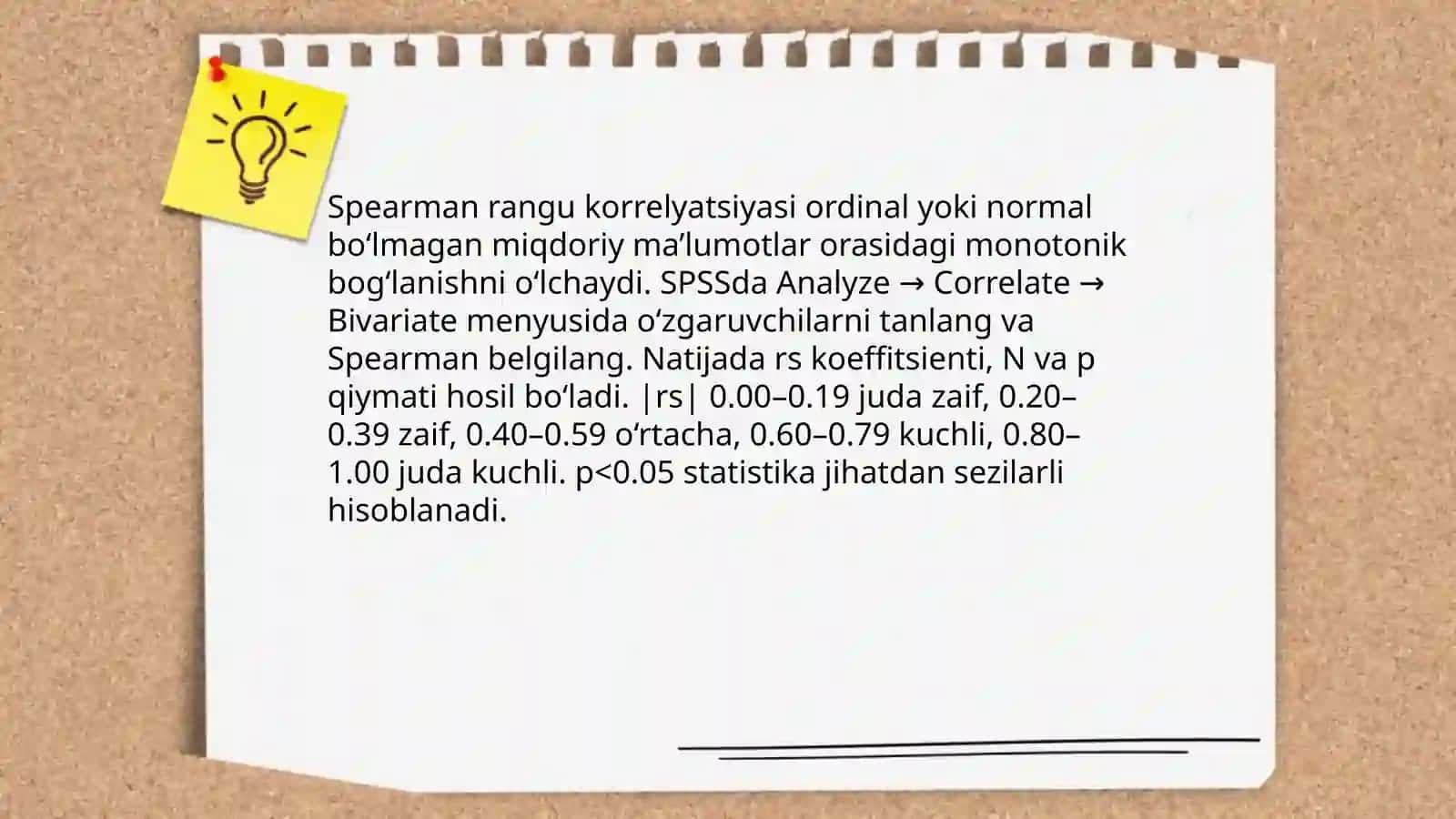 Pearson korrelyatsiya tahlili va SPSSda hisoblash 4