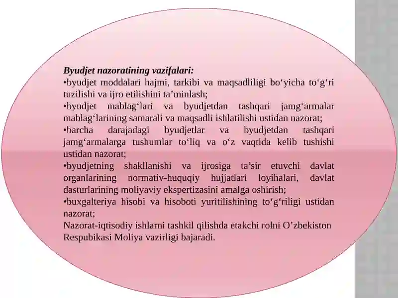 Byudjet nazorati elementlari 4