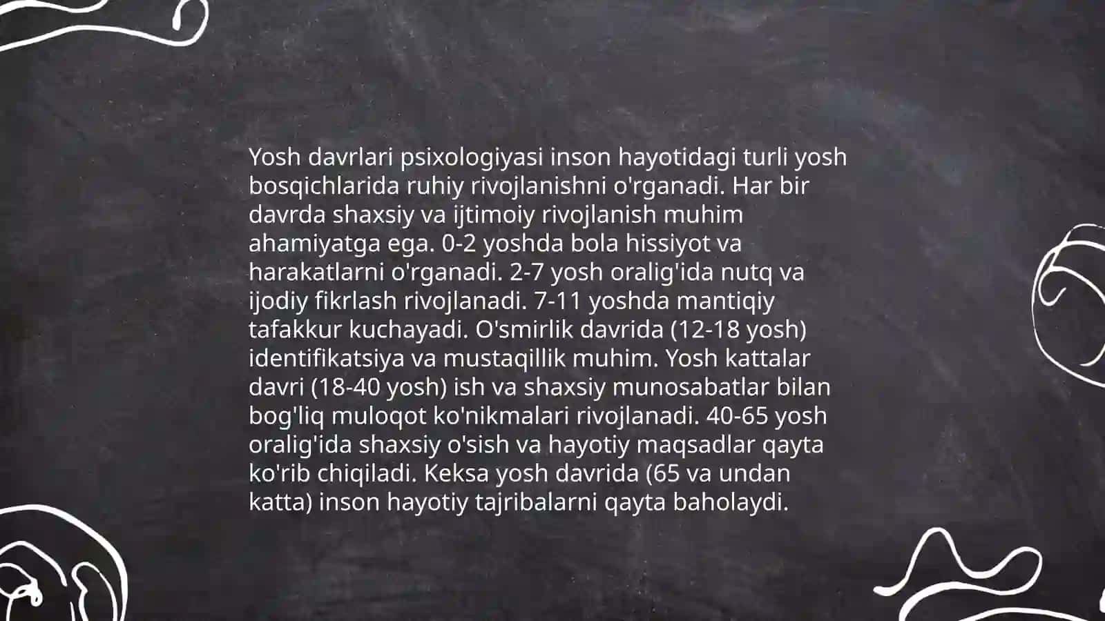 Ta'lim psixologiyasining asoslari 4