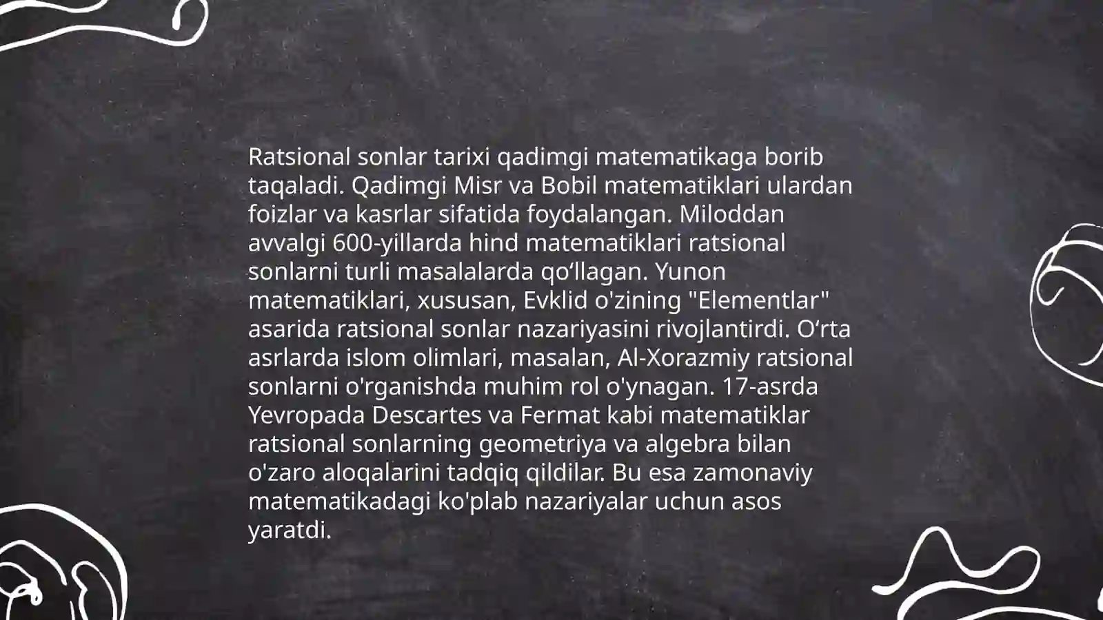 Ratsional sonlar 4