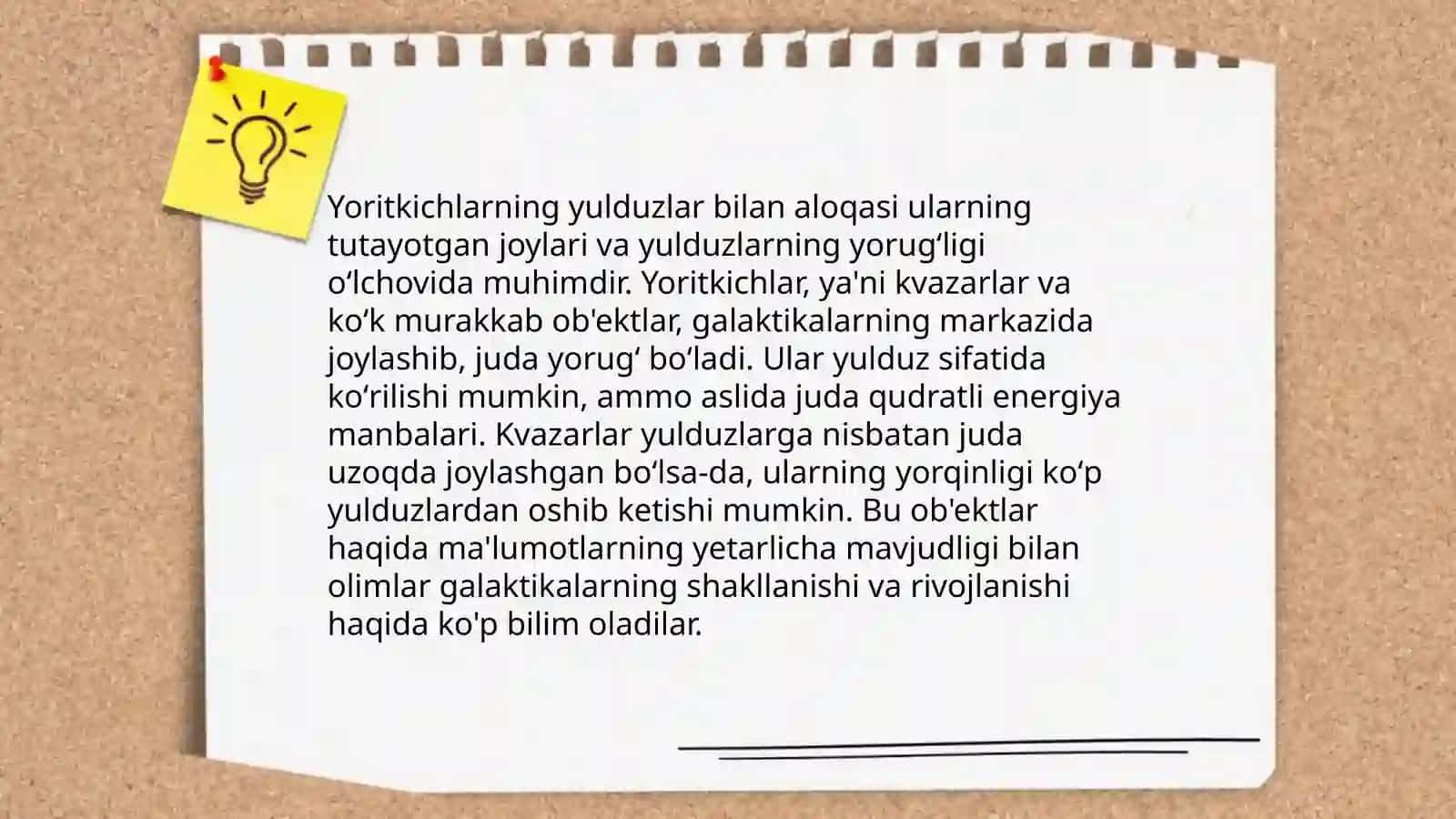Yoritkichning yoritilganligi 4