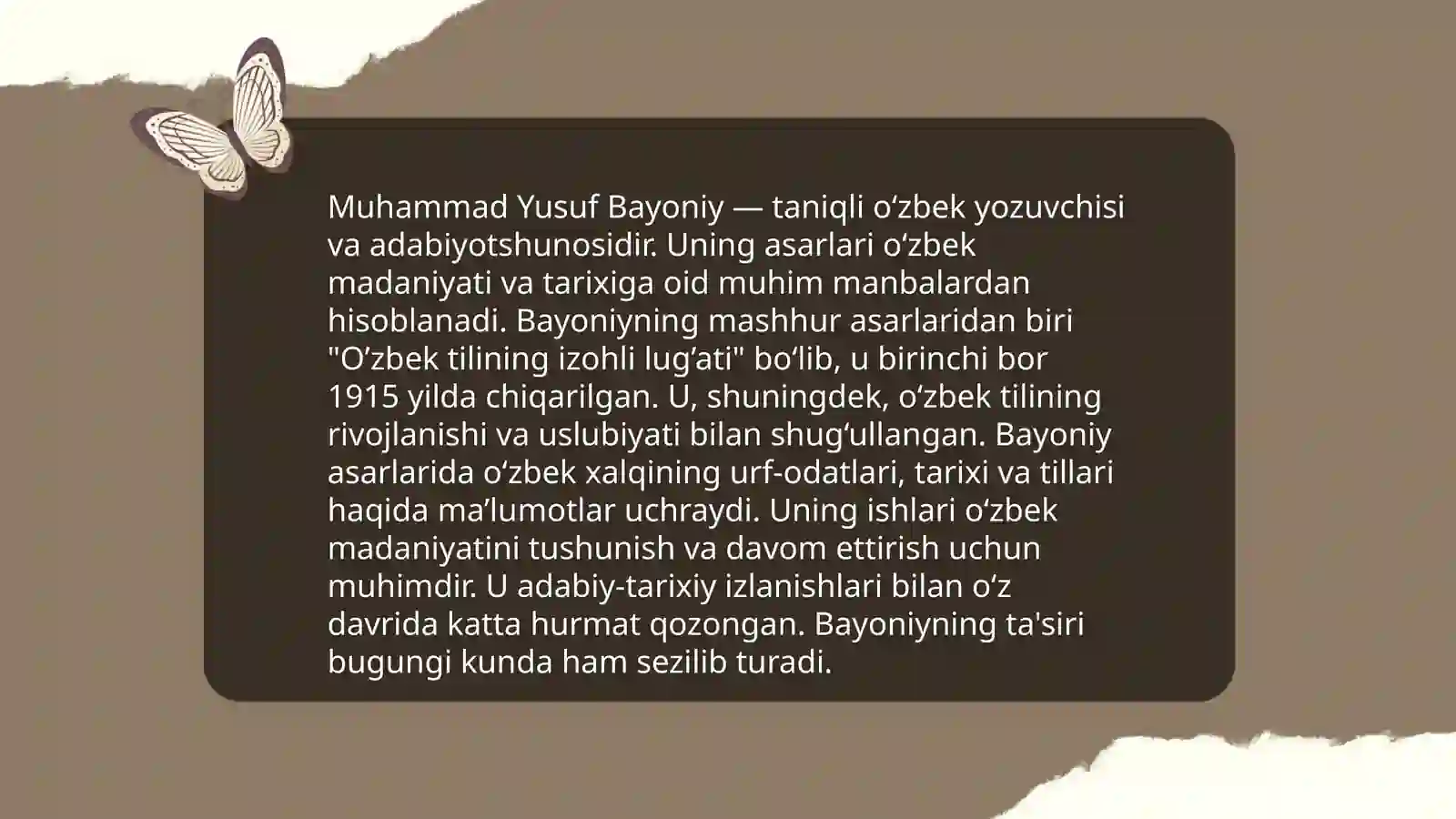 Muhammad Yusuf Bayoniy tarixlari 4