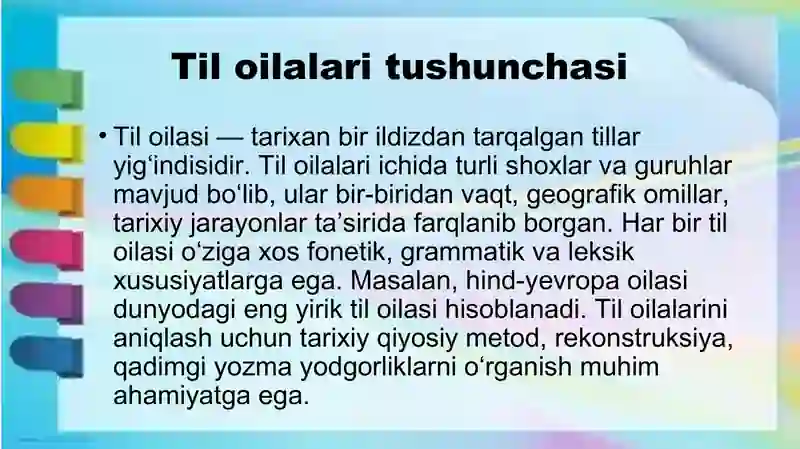 Tillarning genealogik tasnifi 4