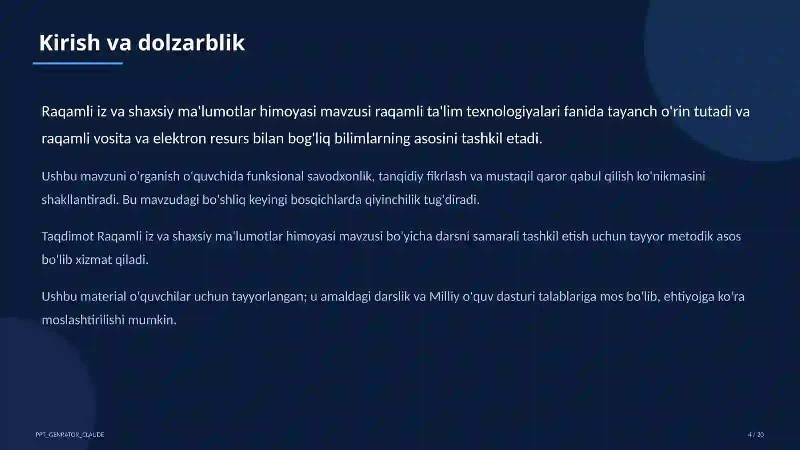 Raqamli iz va shaxsiy ma'lumotlar himoyasi 4