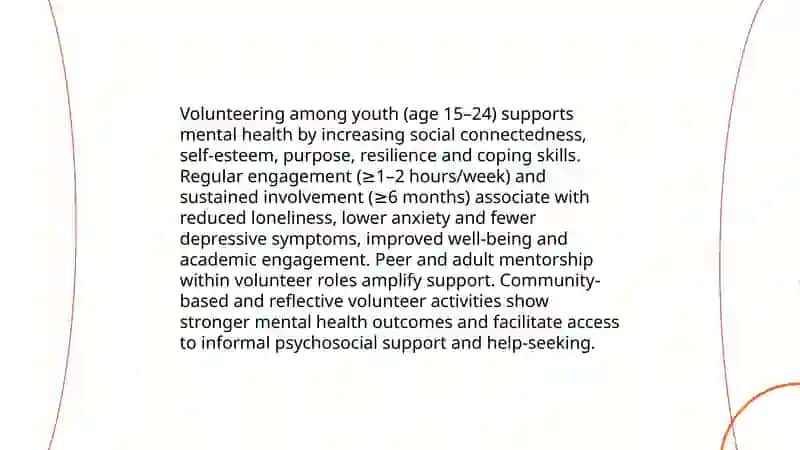 Voices for Change: Youth, Volunteering, and Building a Caring Society 4