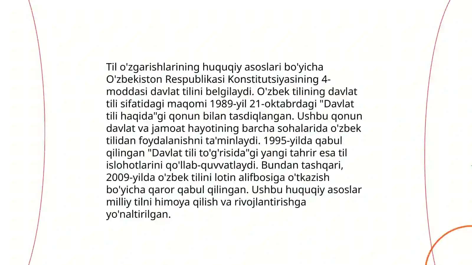Hujjat tilini oʻzbekchalashtirishga qaratilgan islohotlar 4