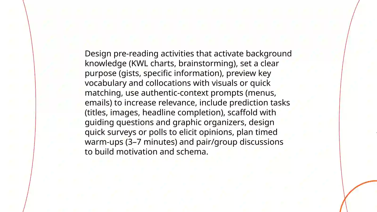 Developing reading tasks Using real life taxt 4