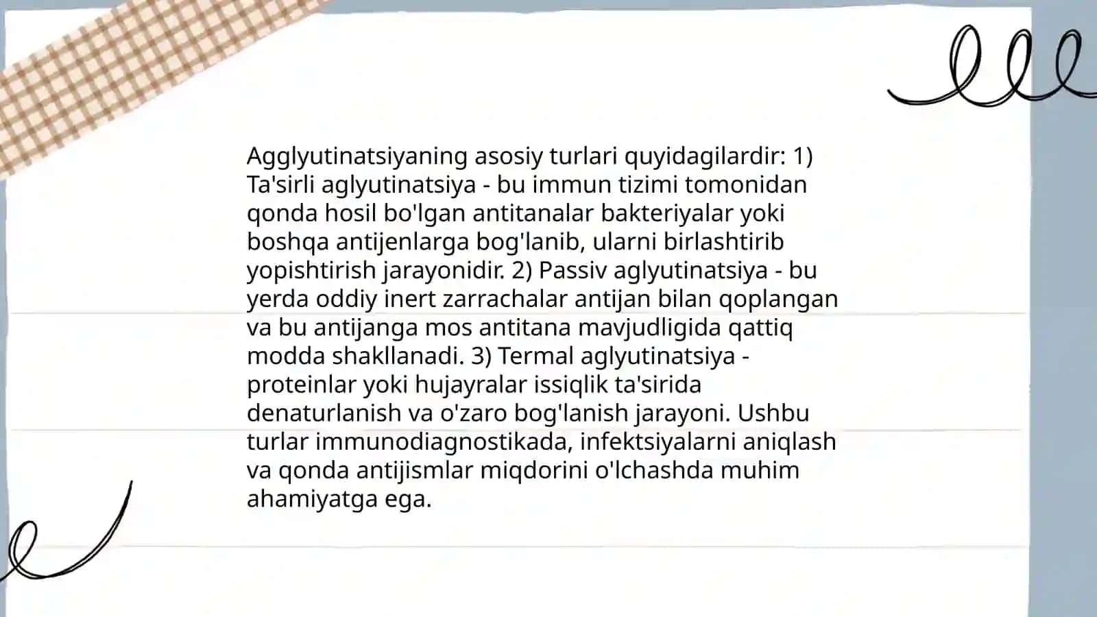 Agglyutinatsiya va uning ta'rifi 4
