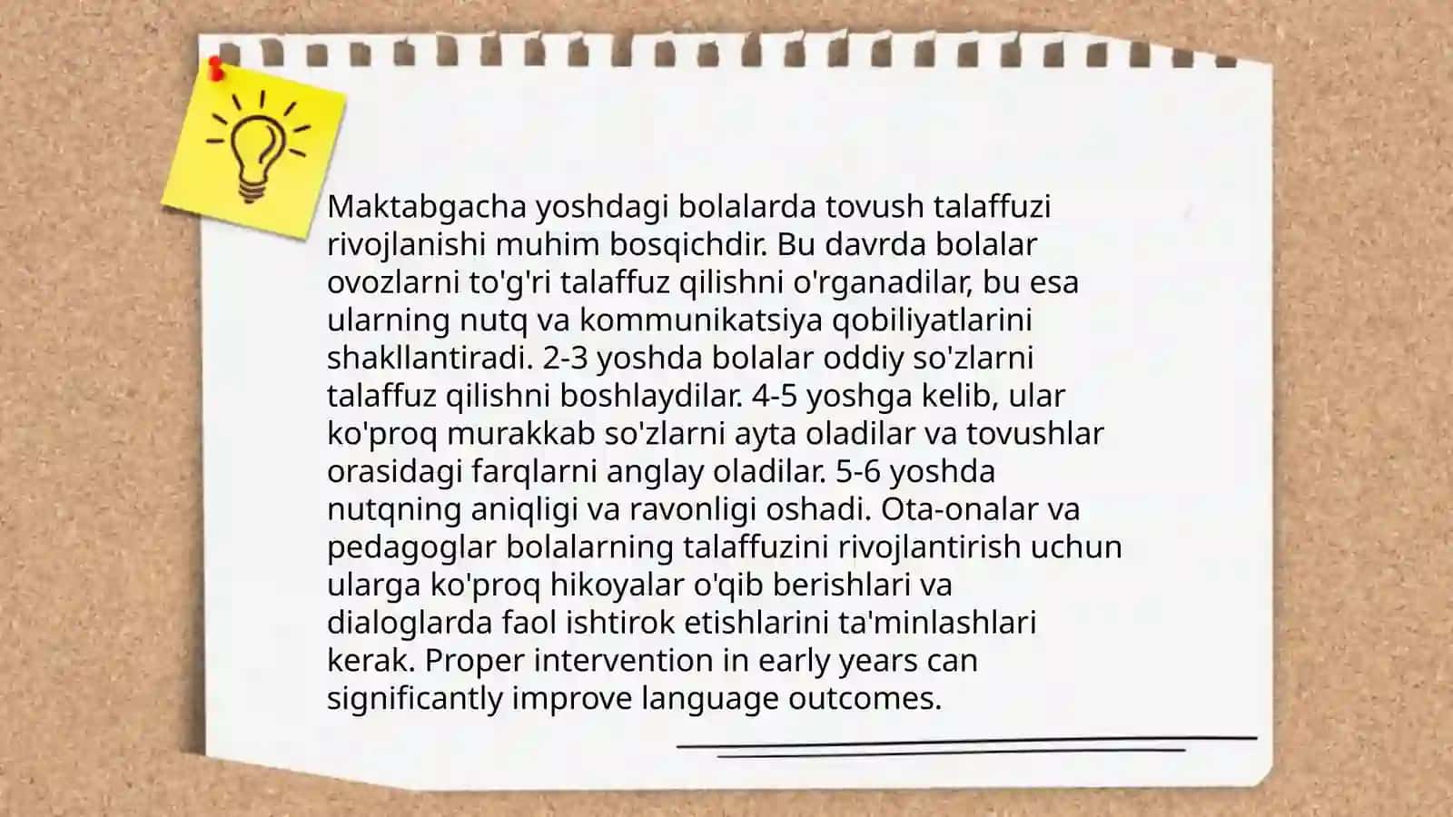Maktabgacha tarbiya yoshdagi bolalar nutqida odatiy fonetik xatolar 4