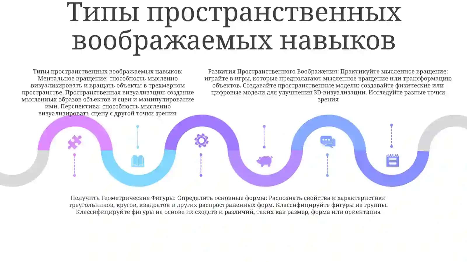 Развития Пространственного Воображения.РазличатьГеометрическиеФигуры 4