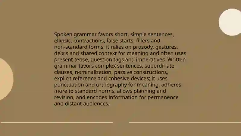 The relation between speech and writing 4