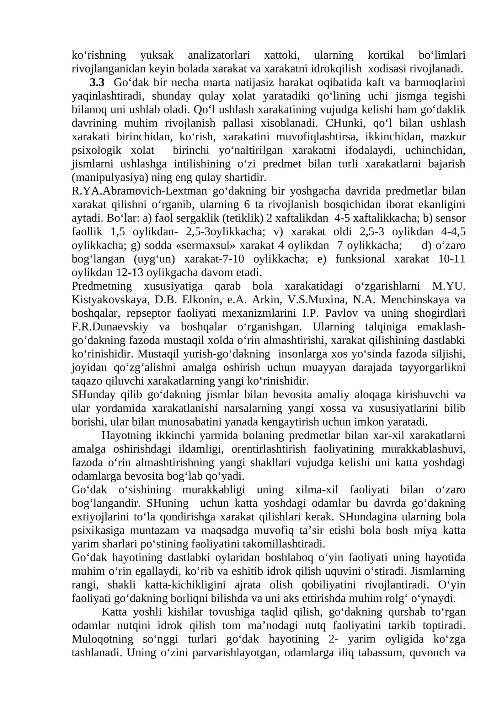 Yosh va pedagogik psixologiya fanining vazifalari va rivojlanish bosqichlari 4