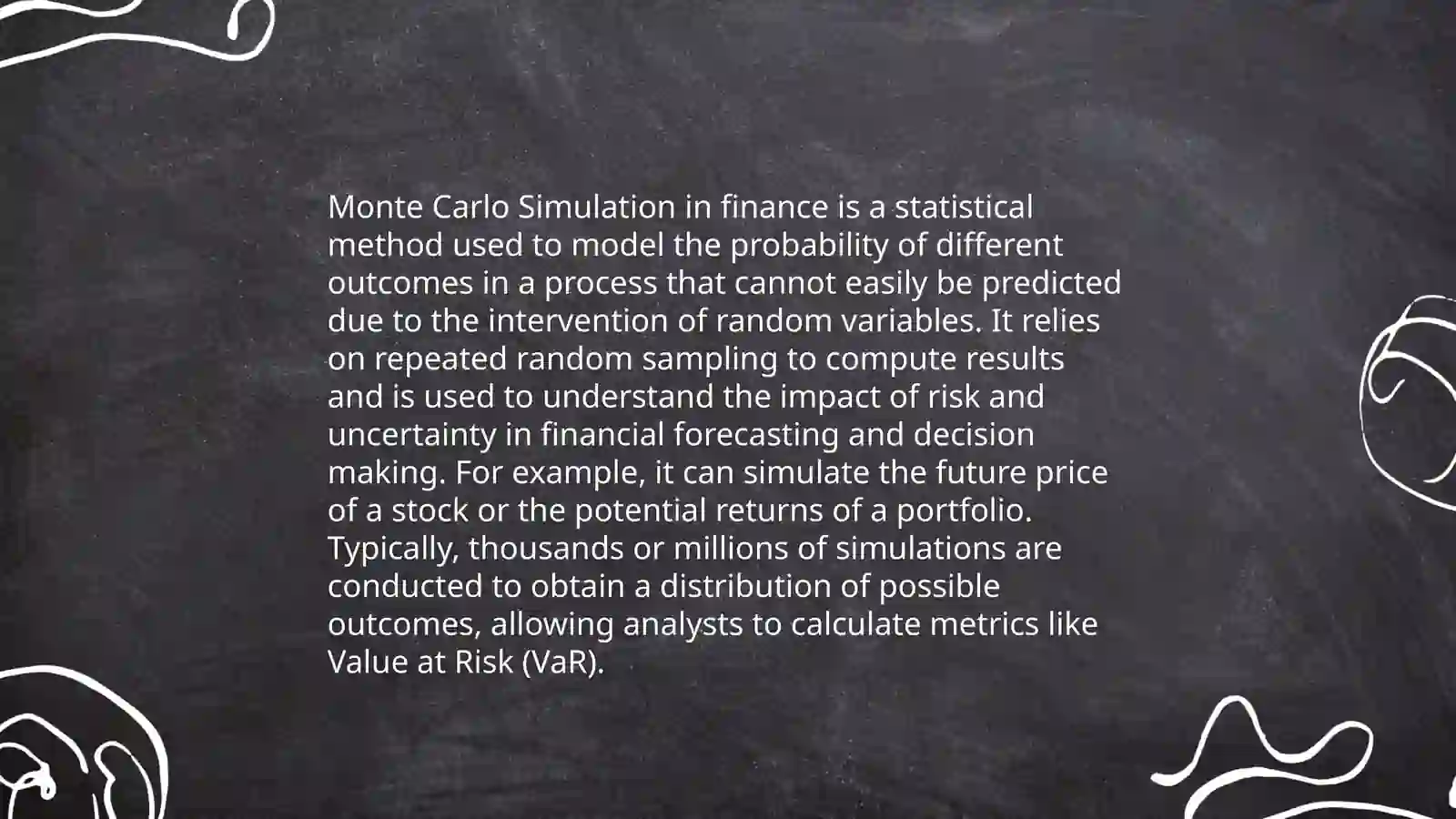 Monte Carlo Methods 4