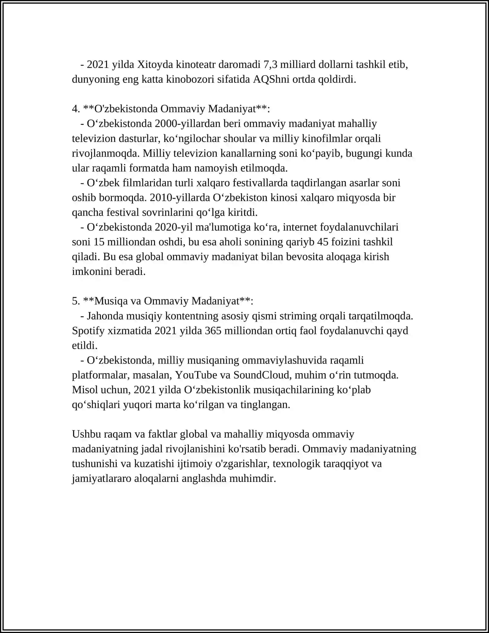 OMMAVIY MADANIYAT VA MEDIA 4