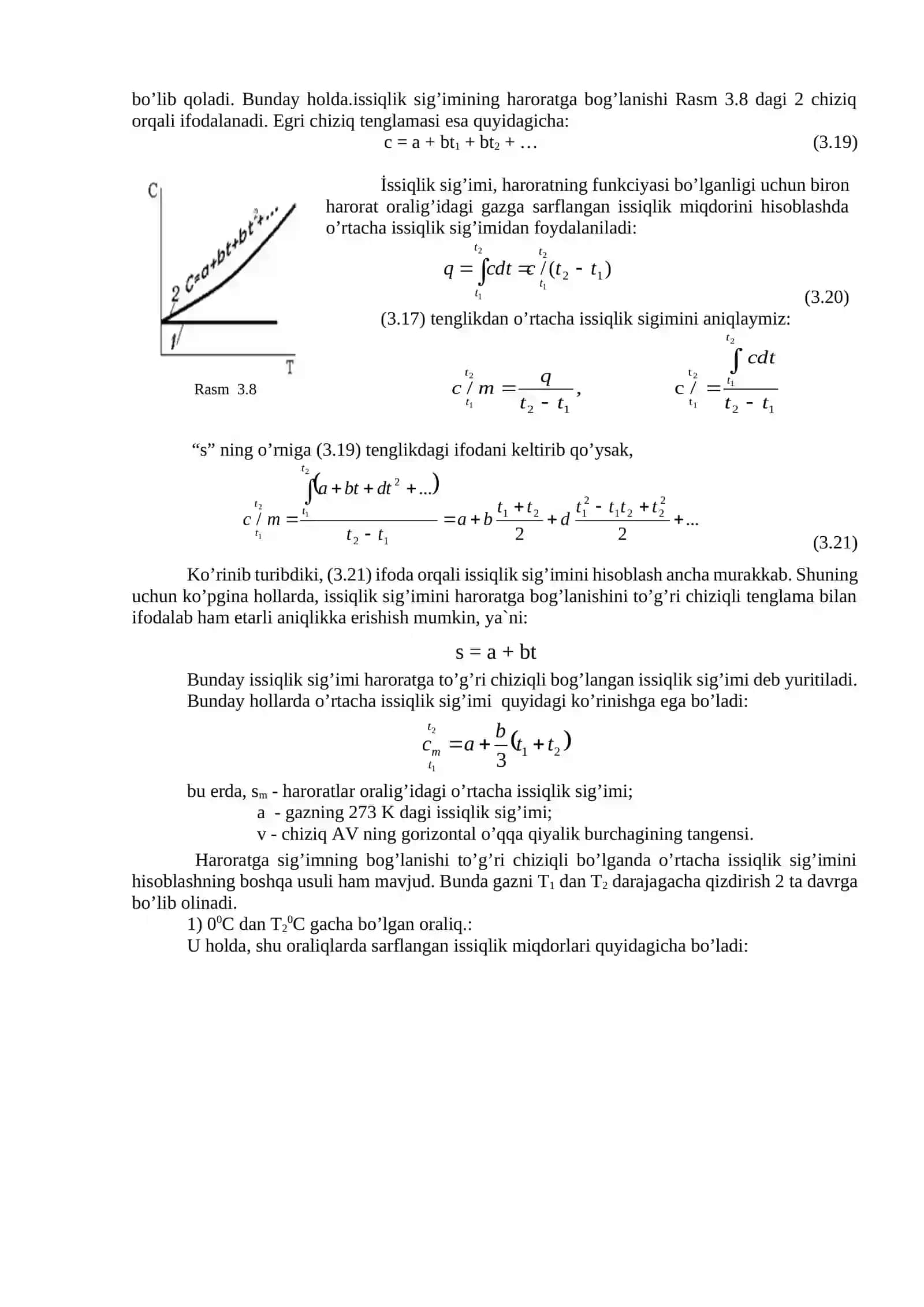 Energiyaning saqlanish va aylanish qonuni, Termodinamik jaraenlarda issiqlik miqdori. Termodinamika birinchi qonunining mohiyati va uning matematik ifodasi. Entalfiya 4