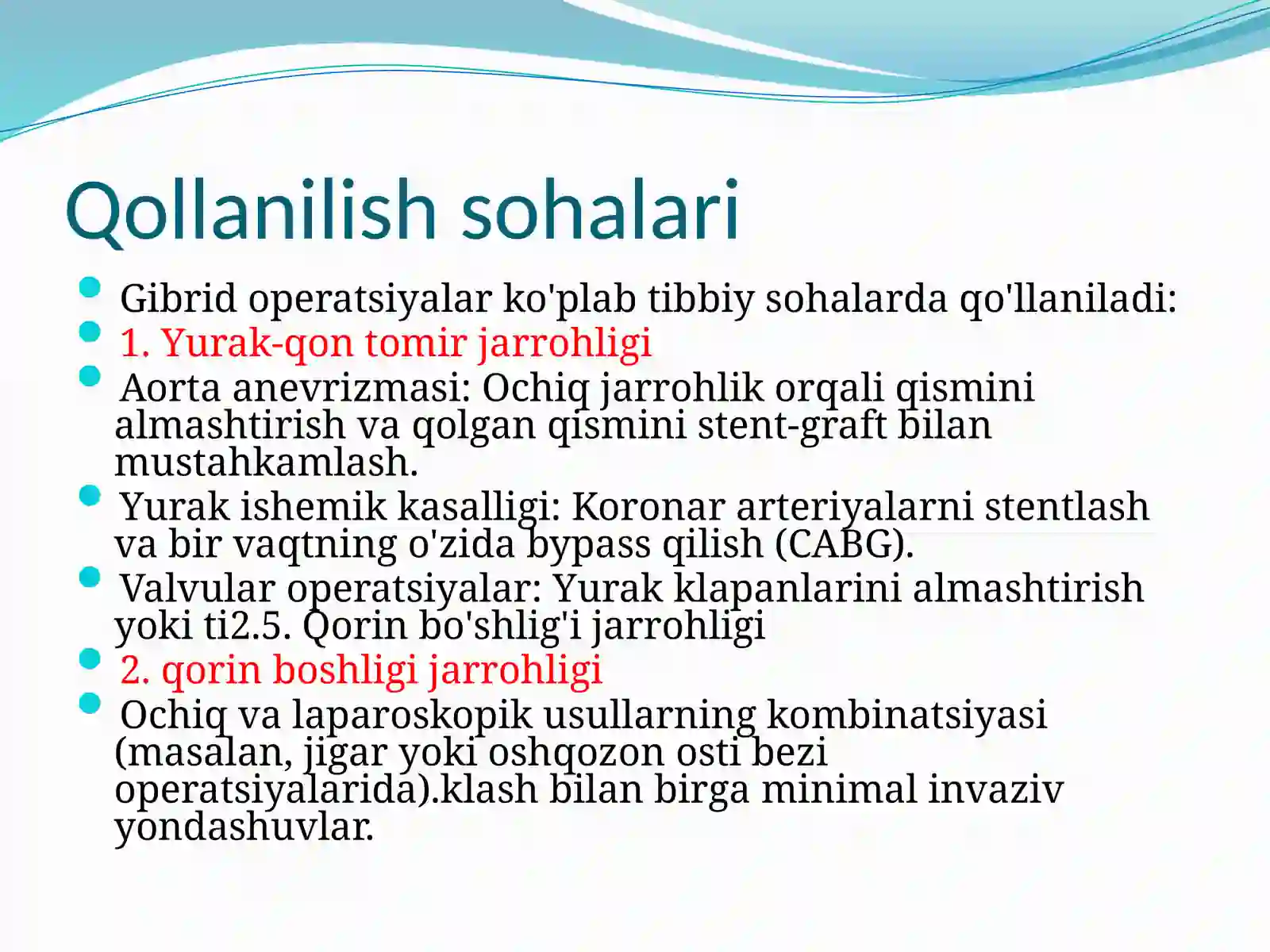 Gibrid operatsiyalar 4
