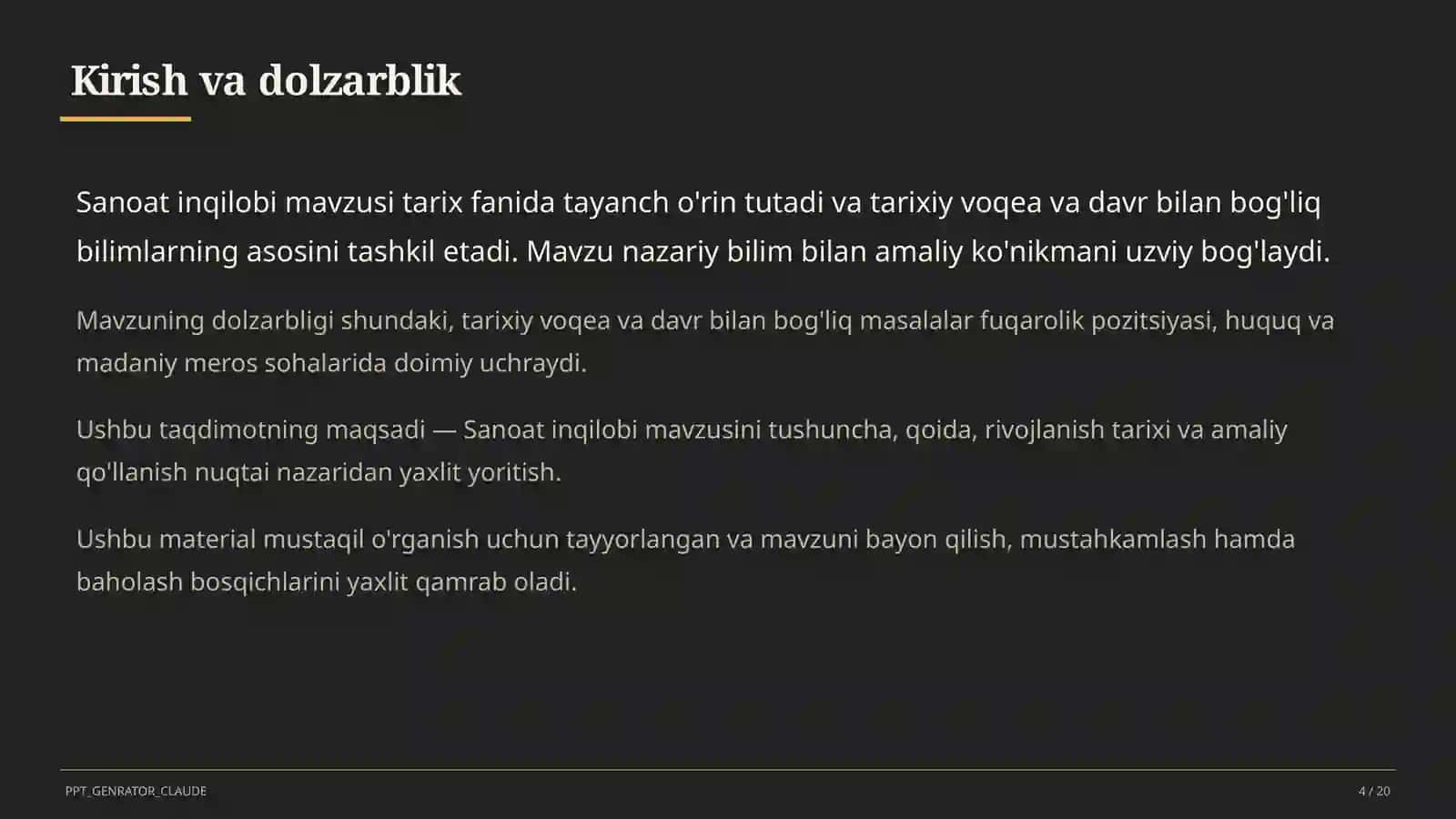 Sanoat inqilobi (9-sinf) 4