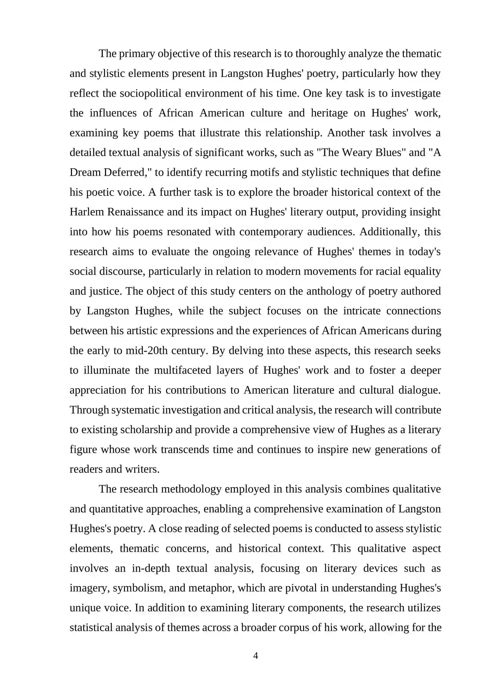 Langston Hughes: A Biography 4