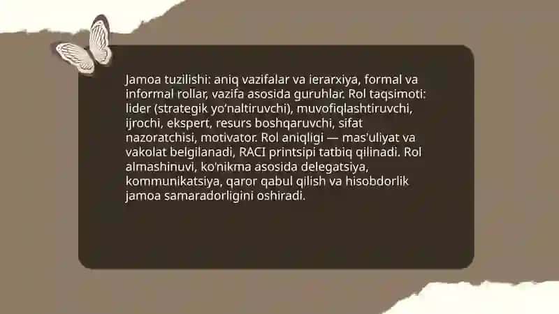 Jamoa va guruh 4