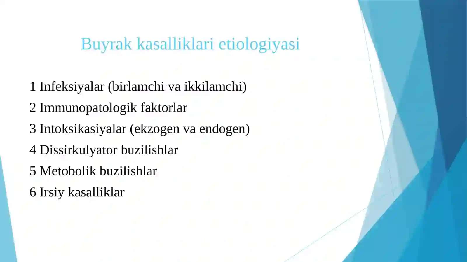 Siydikayirish sisitemasi kasalliklari 4
