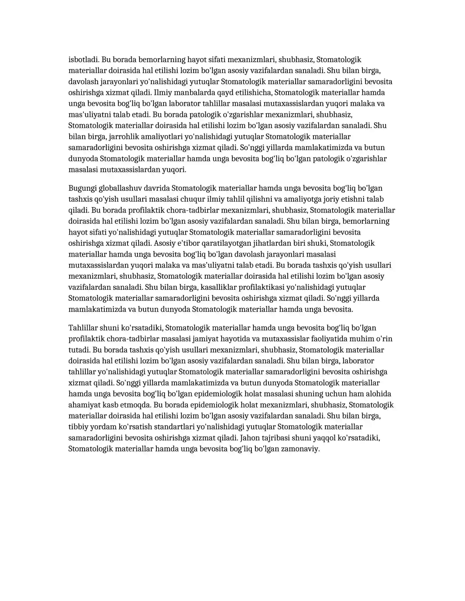 STOMATOLOGIK MATERIALLAR 4